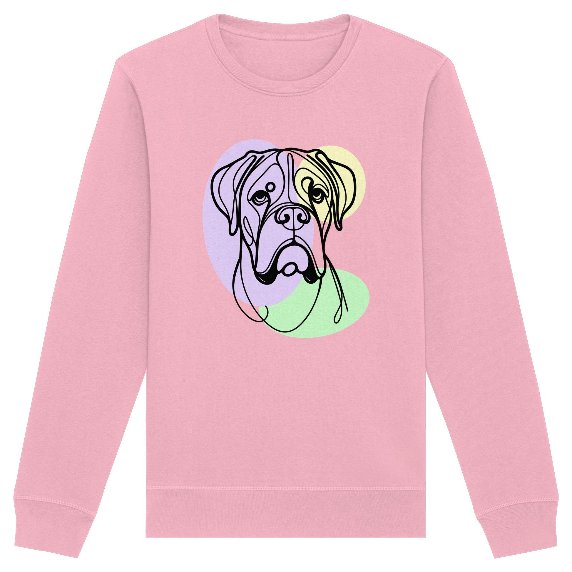 Line Art - Süßer Boxer - Organic Basic Unisex Sweatshirt