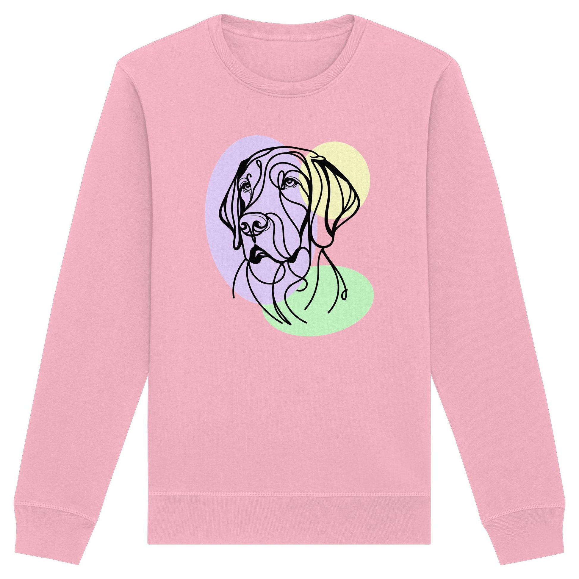Line Art - Süßer Deutsch Kurzhaar - Organic Basic Unisex Sweatshirt