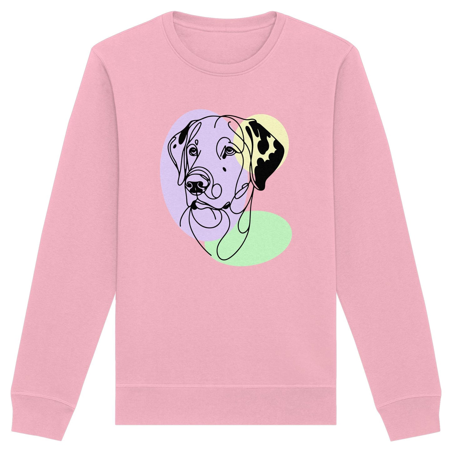 Line Art - Süßer Dalmatiner - Organic Basic Unisex Sweatshirt