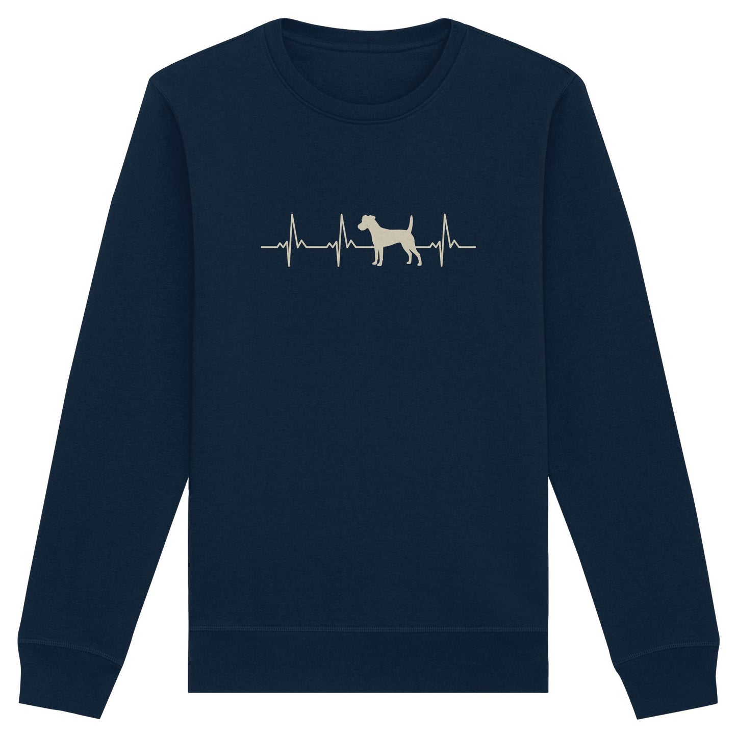 Herzschlag Parson Russell - Organic Basic Unisex Sweatshirt