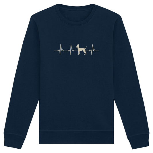 Herzschlag Podenco - Organic Basic Unisex Sweatshirt