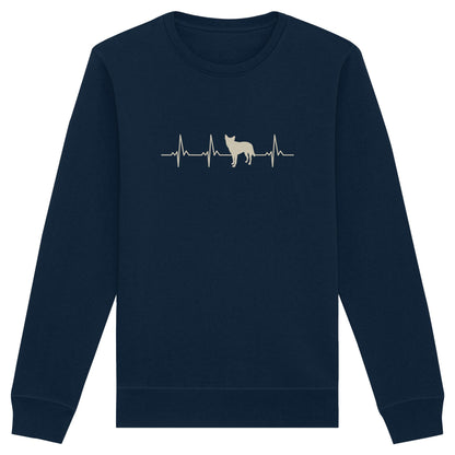 Herzschlag Australian Cattle Dog - Organic Basic Unisex Sweatshirt
