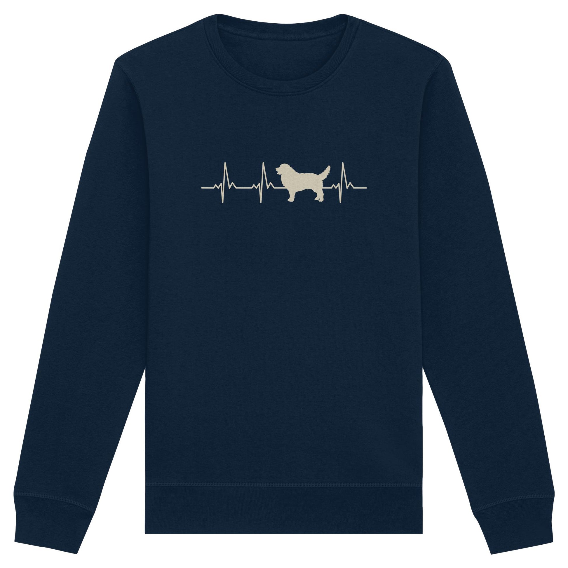 Herzschlag Leonberger - Organic Basic Unisex Sweatshirt
