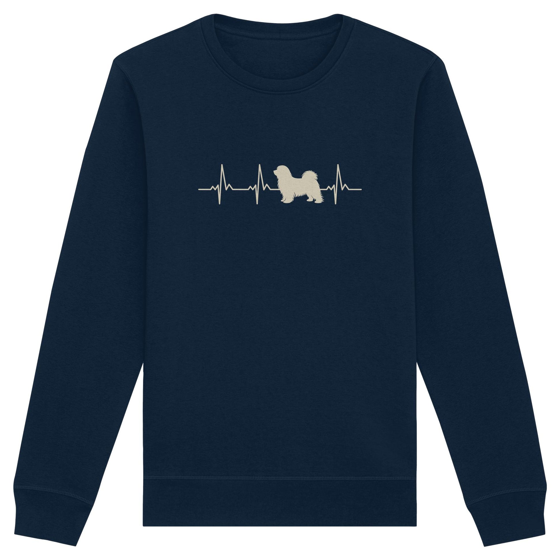 Herzschlag Tibet-Terrier - Organic Basic Unisex Sweatshirt