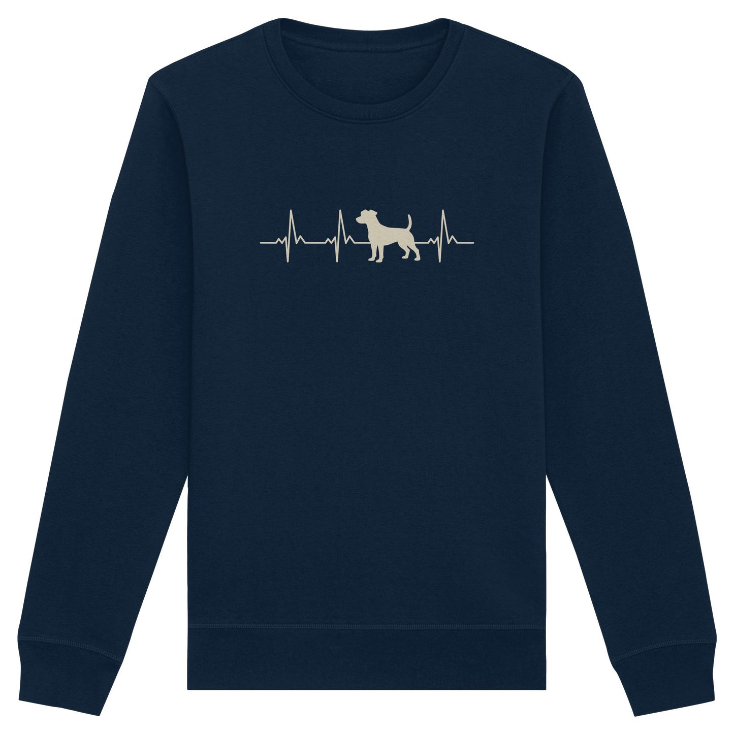 Herzschlag Jack Russell - Organic Basic Unisex Sweatshirt