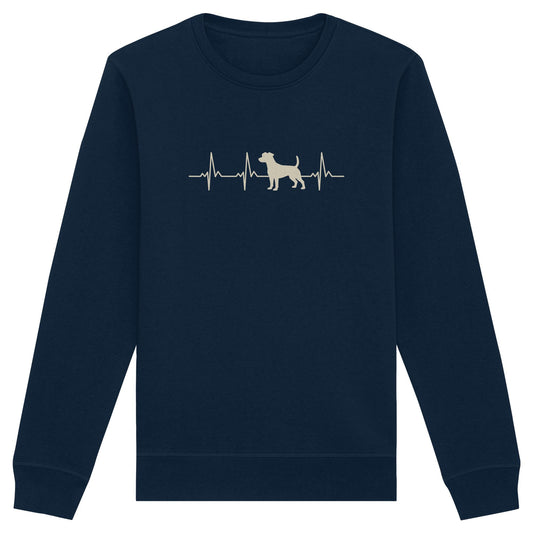 Herzschlag Jack Russell - Organic Basic Unisex Sweatshirt