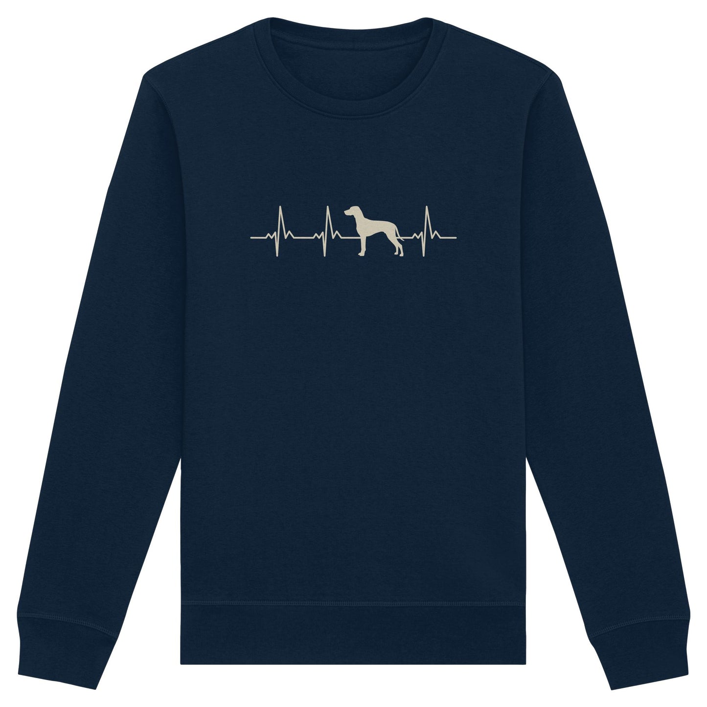 Herzschlag Weimaraner - Organic Basic Unisex Sweatshirt