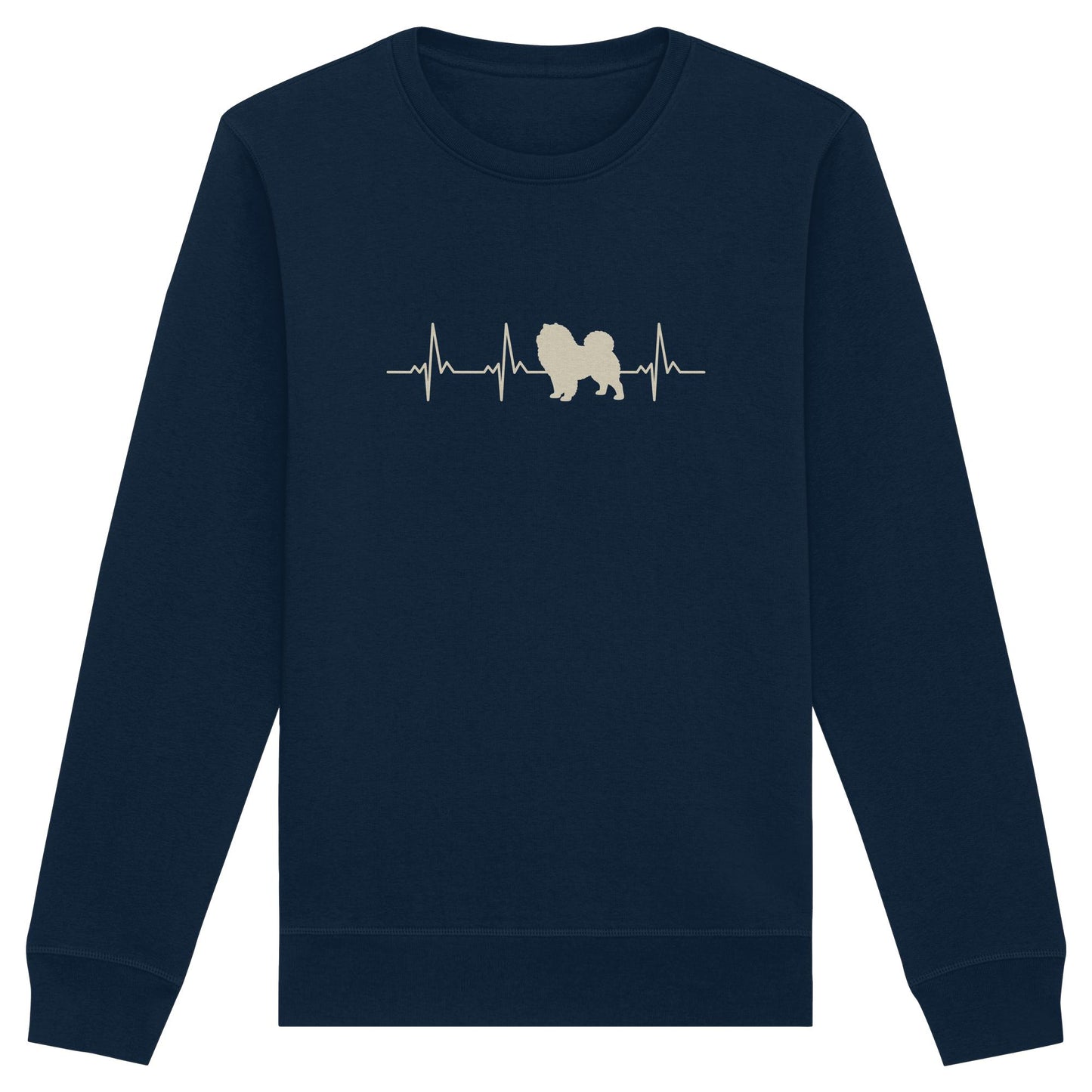 Herzschlag Chow Chow - Organic Basic Unisex Sweatshirt