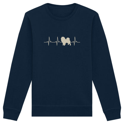 Herzschlag Chow Chow - Organic Basic Unisex Sweatshirt