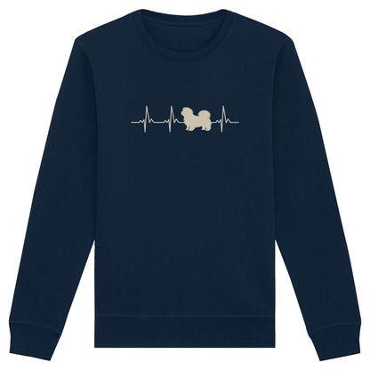 Herzschlag Bolonka Zwetna - Organic Basic Unisex Sweatshirt