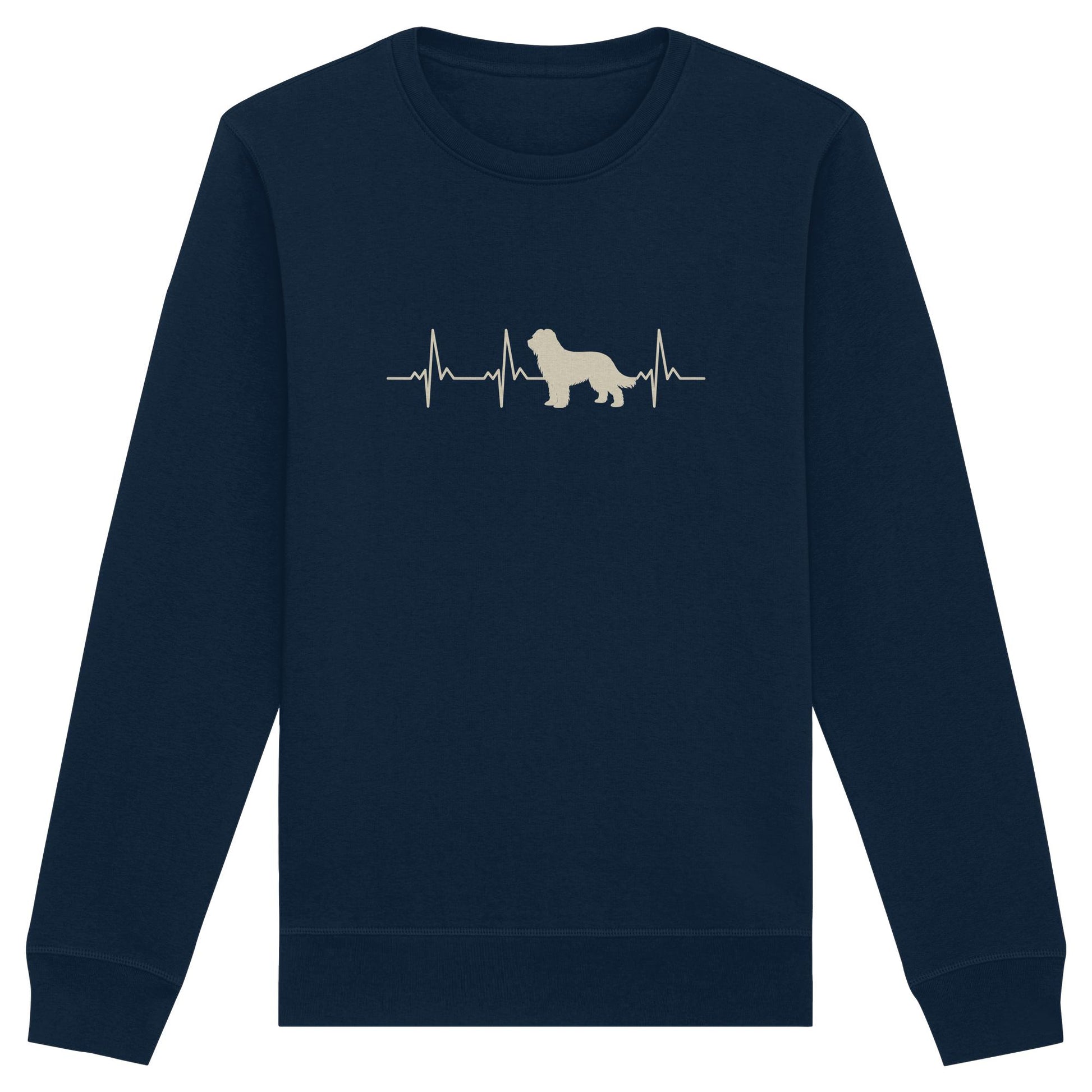 Herzschlag Briard - Organic Basic Unisex Sweatshirt