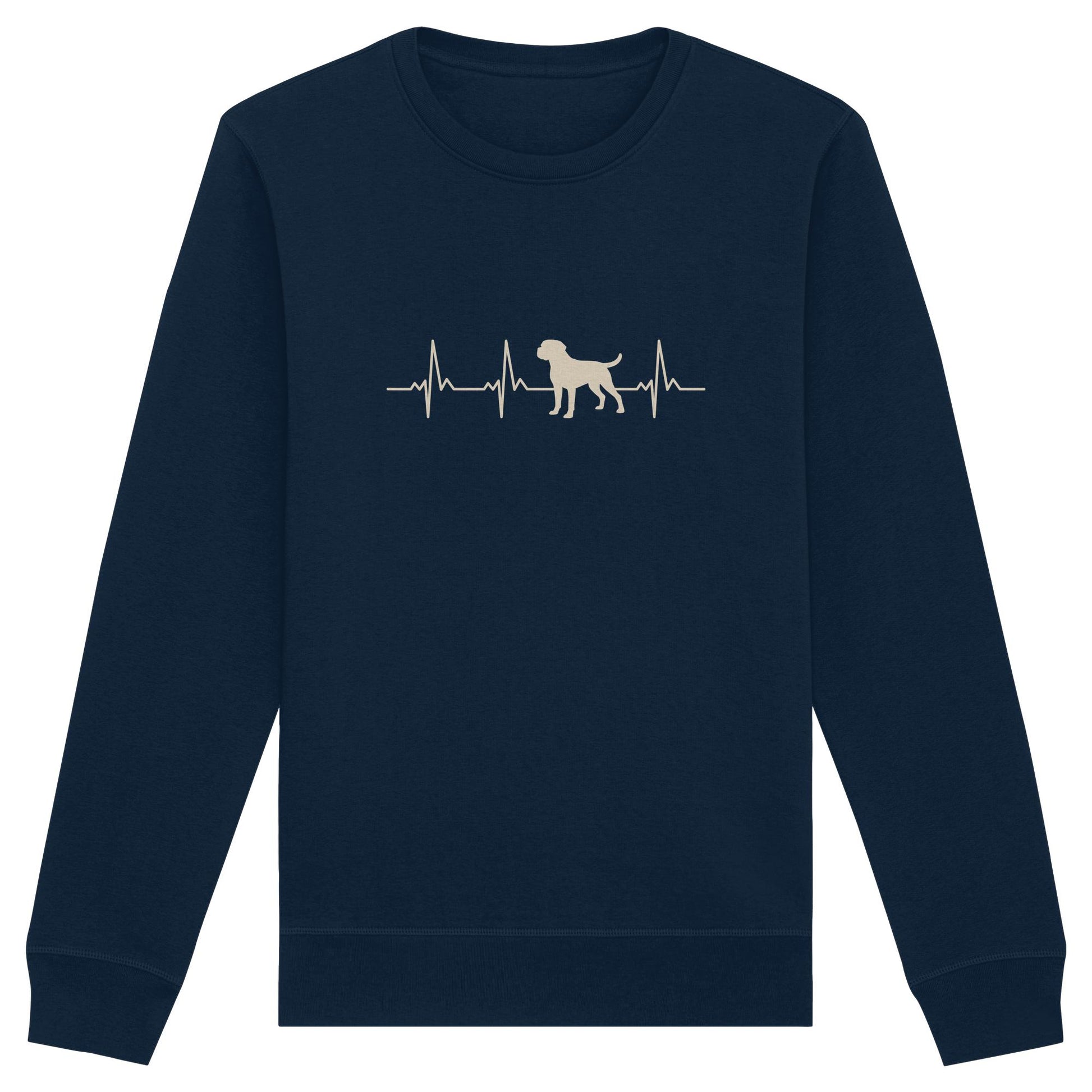 Herzschlag Bullmastiff - Organic Basic Unisex Sweatshirt