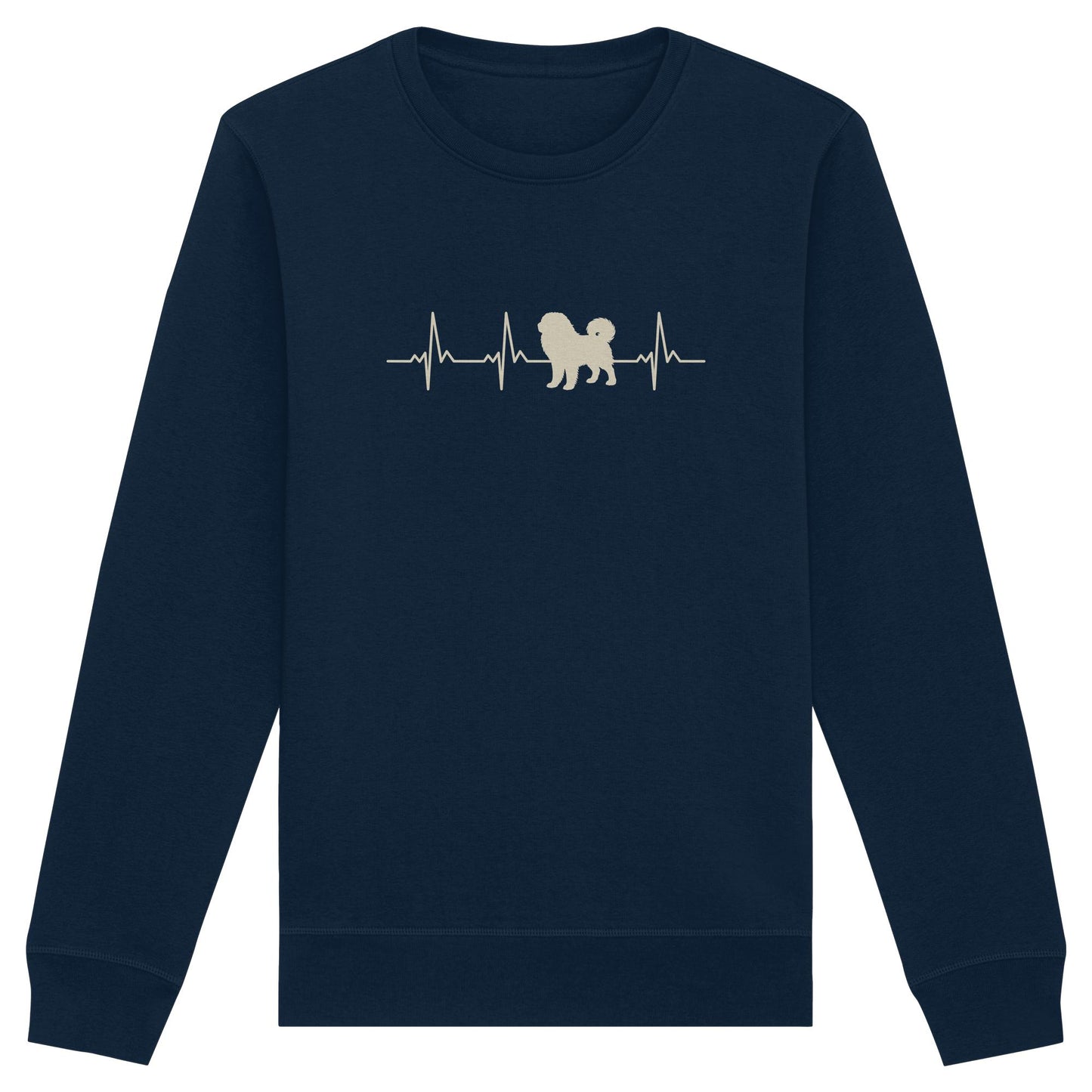Herzschlag Tibetdogge - Organic Basic Unisex Sweatshirt