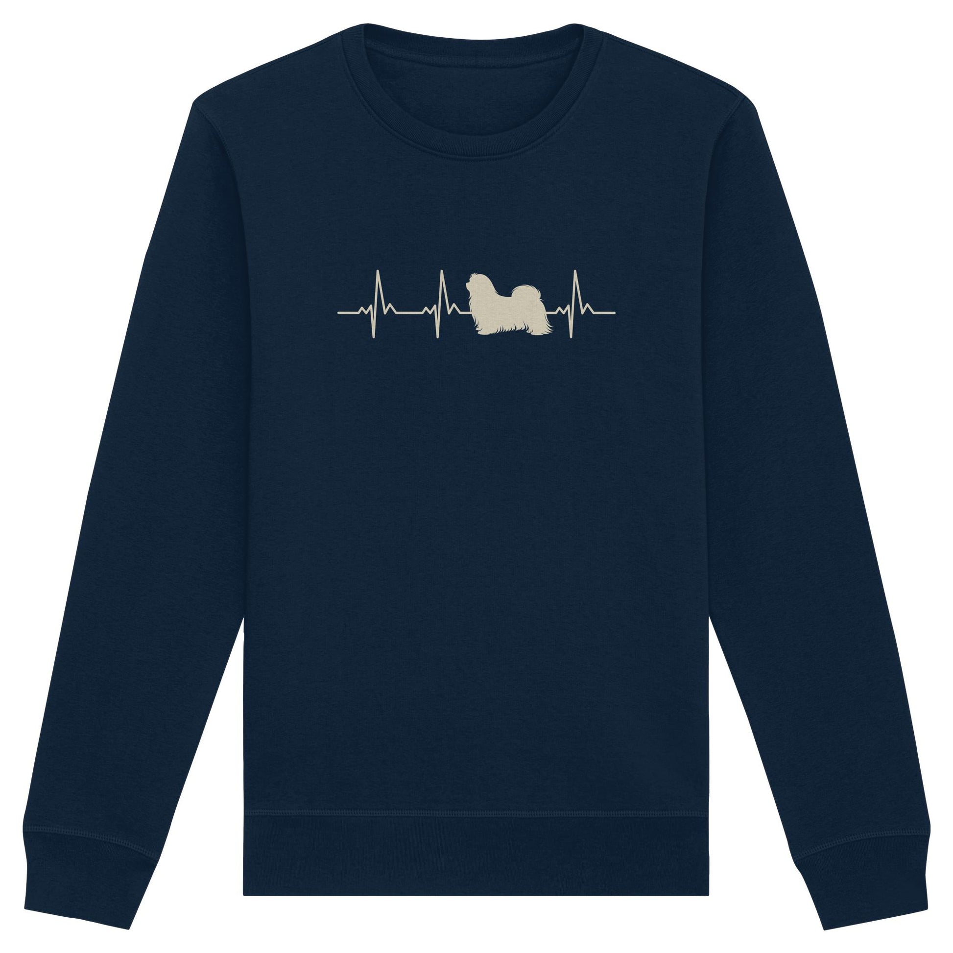 Herzschlag Malteser - Organic Basic Unisex Sweatshirt