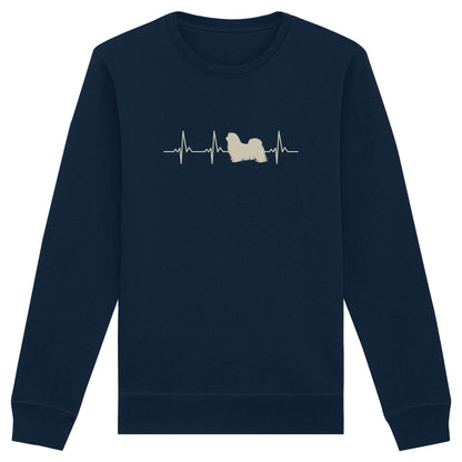 Herzschlag Malteser - Organic Basic Unisex Sweatshirt