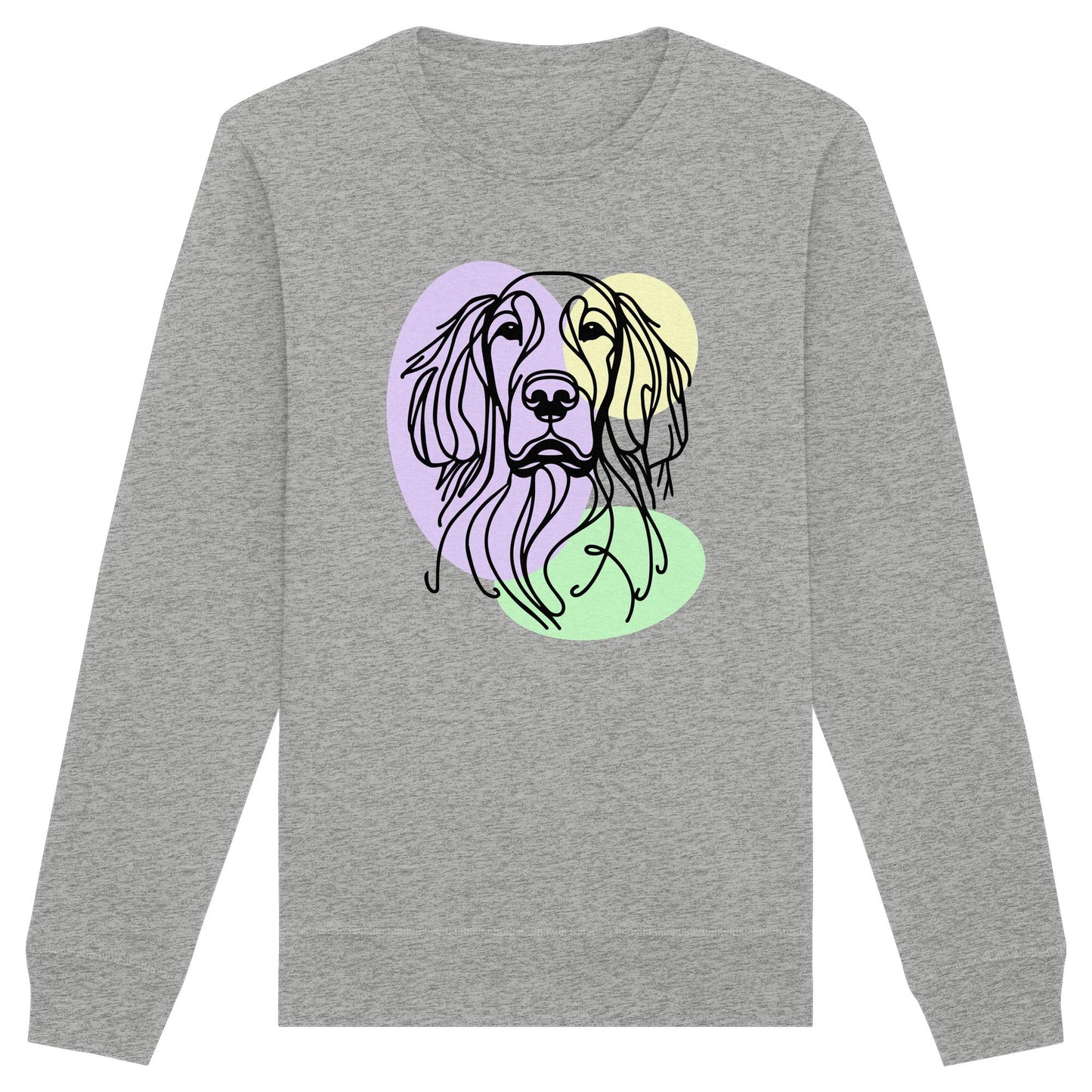 Line Art - Süßer Gordon Setter - Organic Basic Unisex Sweatshirt