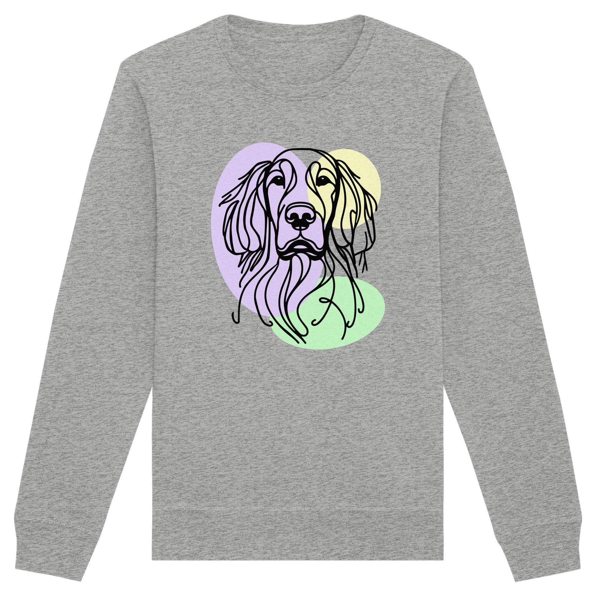 Line Art - Süßer Gordon Setter - Organic Basic Unisex Sweatshirt