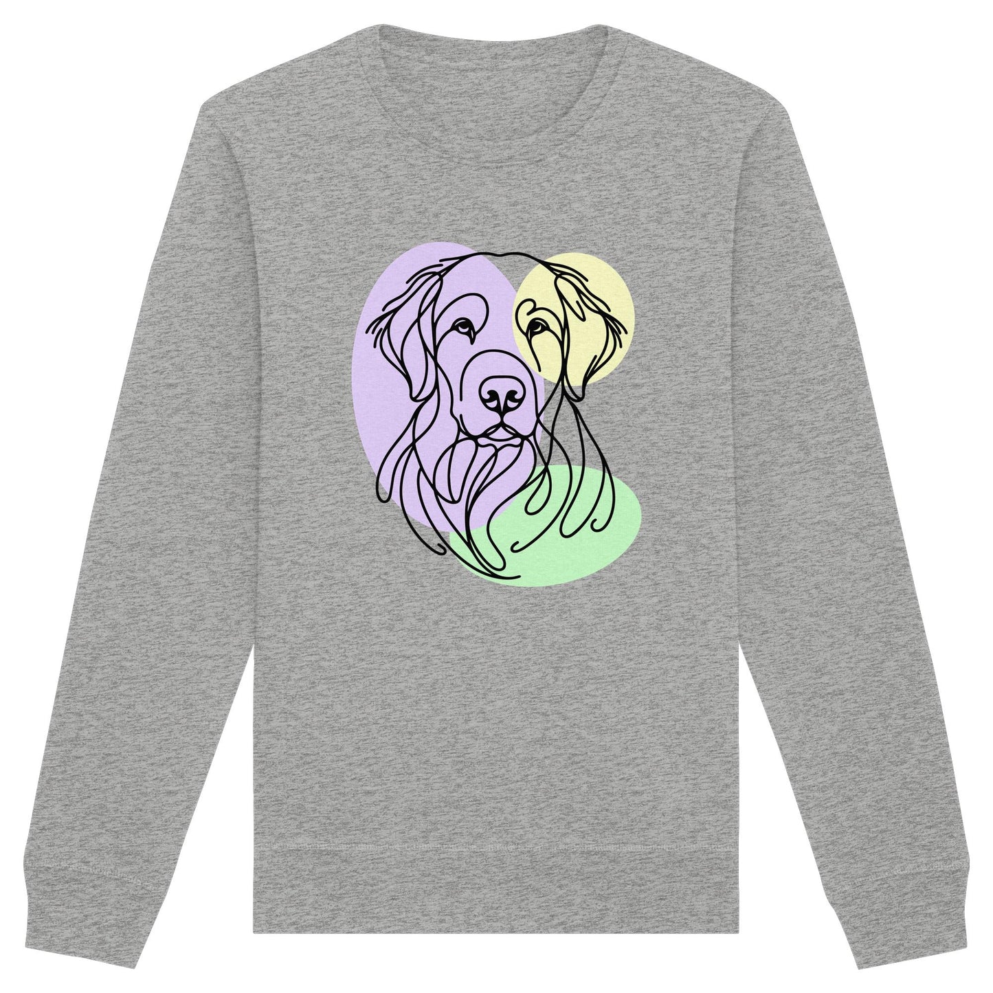 Line Art - Süßer Kuvasz - Organic Basic Unisex Sweatshirt