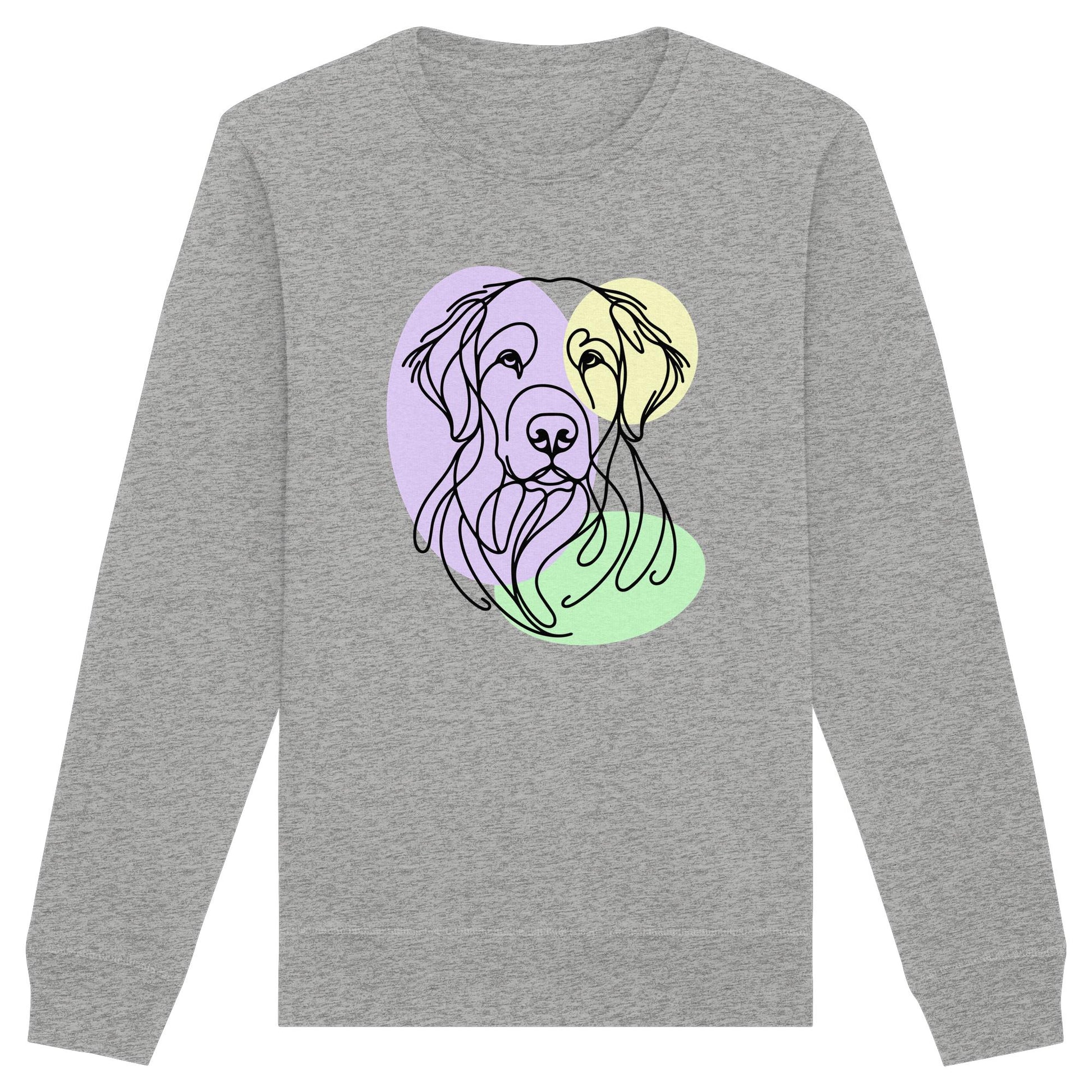Line Art - Süßer Kuvasz - Organic Basic Unisex Sweatshirt