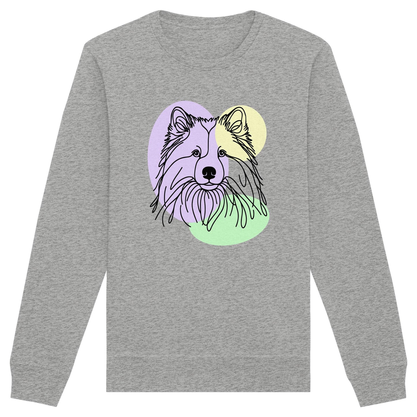 Line Art - Süßer Eurasier - Organic Basic Unisex Sweatshirt