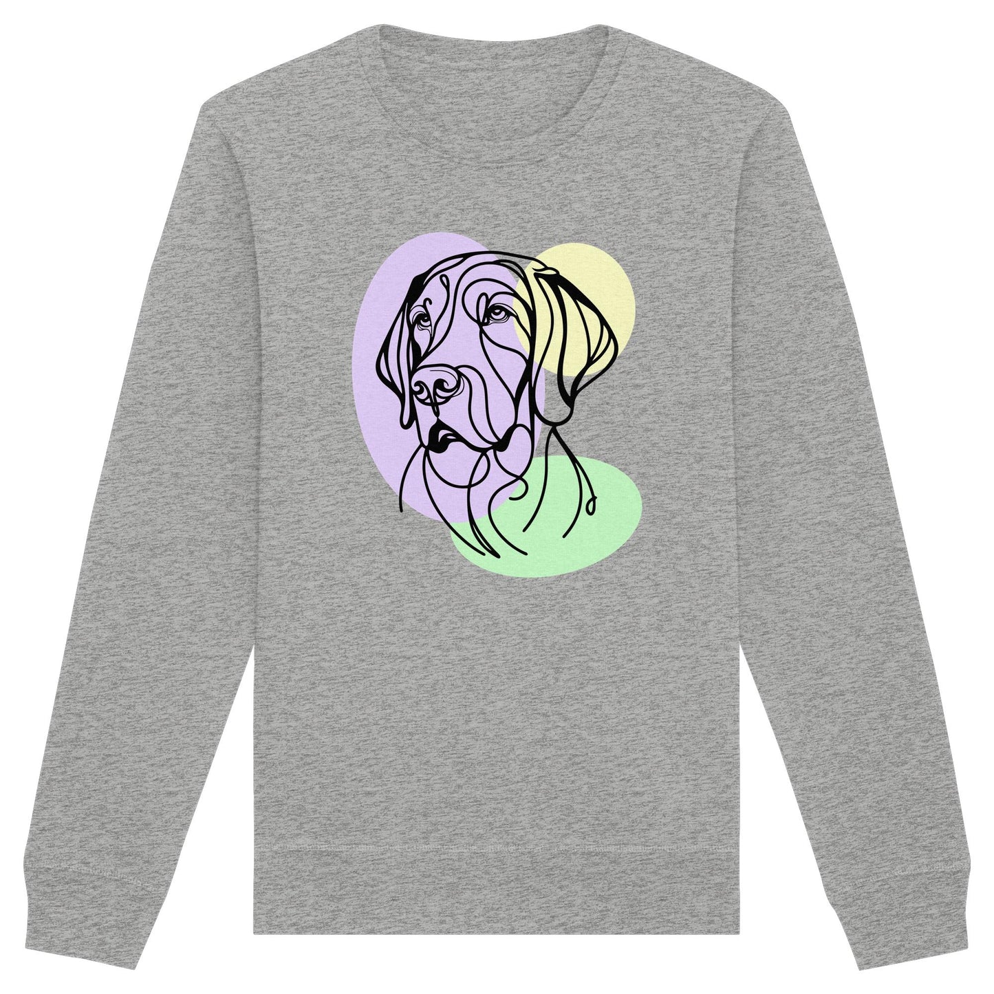 Line Art - Süßer Deutsch Kurzhaar - Organic Basic Unisex Sweatshirt