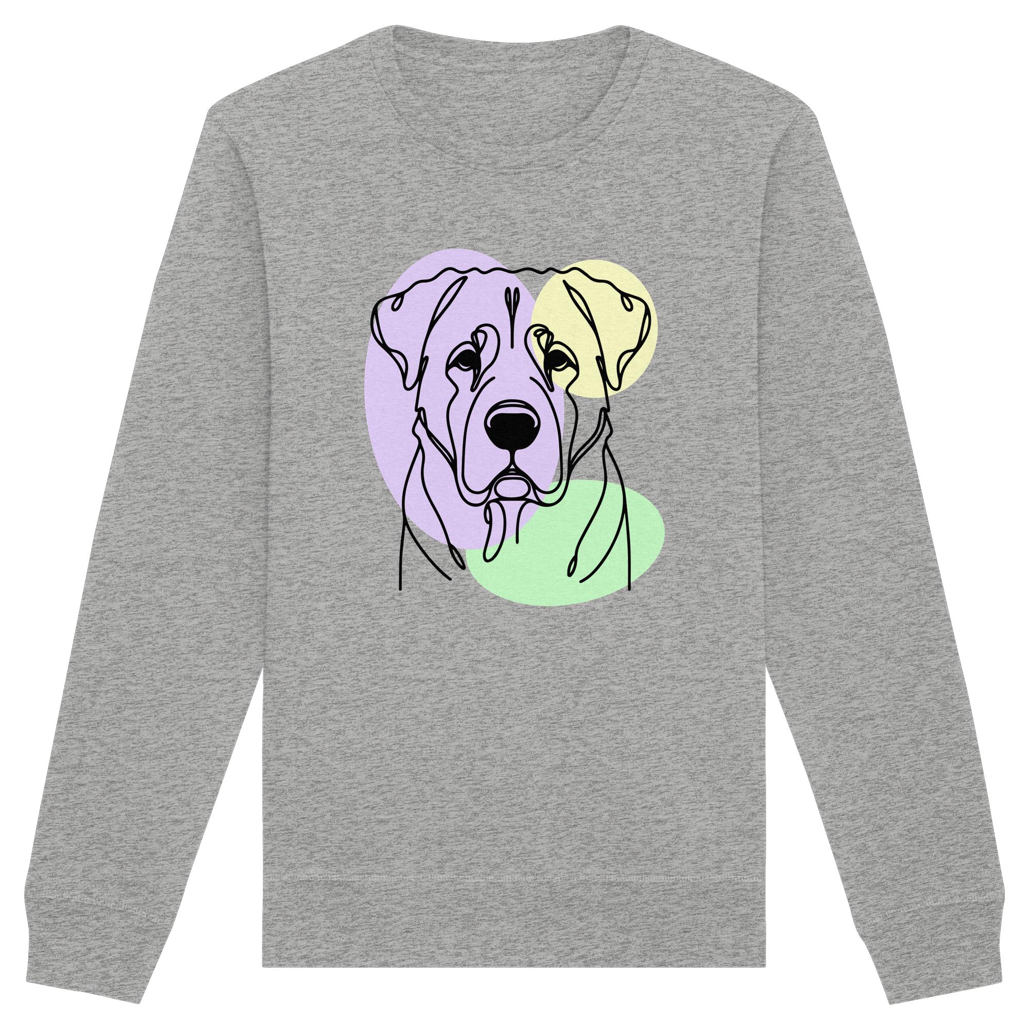 Line Art - Süßer Kangal - Organic Basic Unisex Sweatshirt