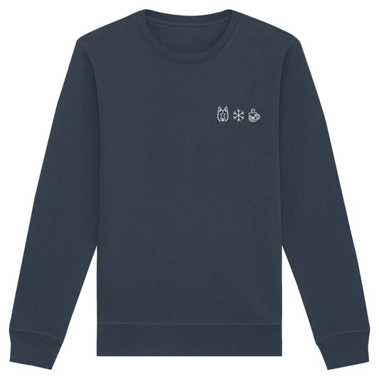 Tervueren - Schneeflocke Glühwein - Organic Basic Unisex Sweatshirt