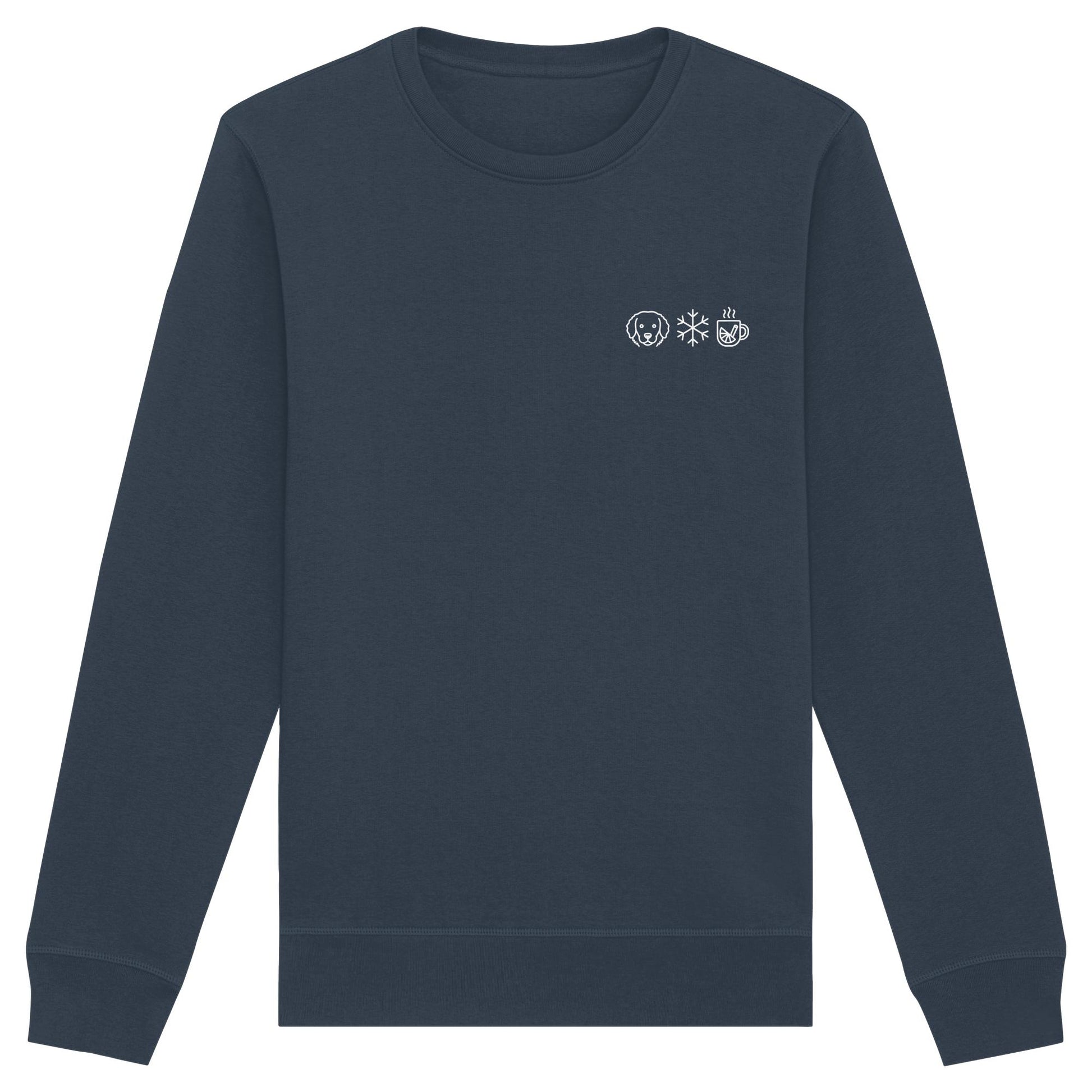 Kuvasz - Schneeflocke Glühwein - Organic Basic Unisex Sweatshirt