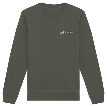 Schäferhund (langhaar) > People - Organic Basic Unisex Sweatshirt