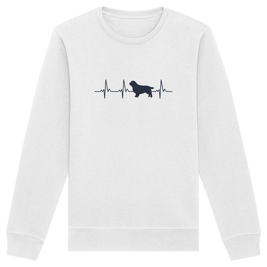 Herzschlag Clumber Spaniel - Organic Basic Unisex Sweatshirt