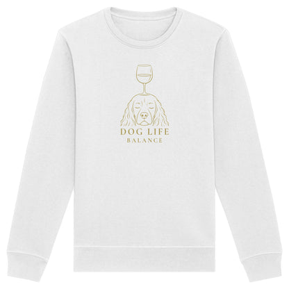 Dog Life Balance - English Cocker Spaniel - Organic Basic Unisex Sweatshirt