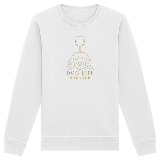 Dog Life Balance - English Cocker Spaniel - Organic Basic Unisex Sweatshirt