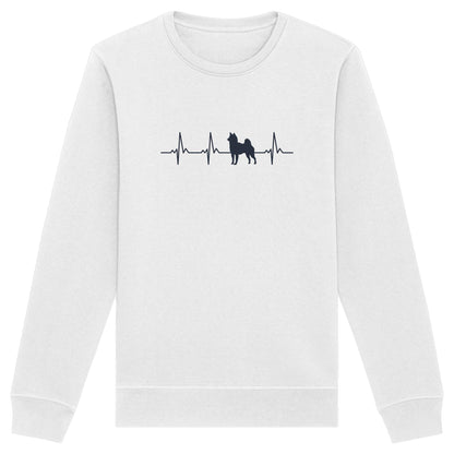 Herzschlag Shiba Inu - Organic Basic Unisex Sweatshirt