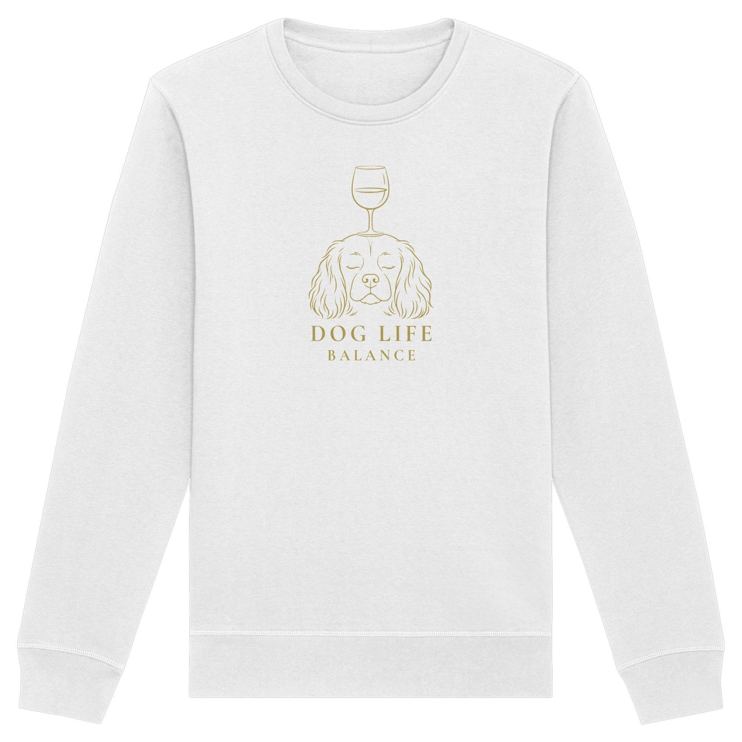 Dog Life Balance - Cavalier King Charles Spaniel - Organic Basic Unisex Sweatshirt