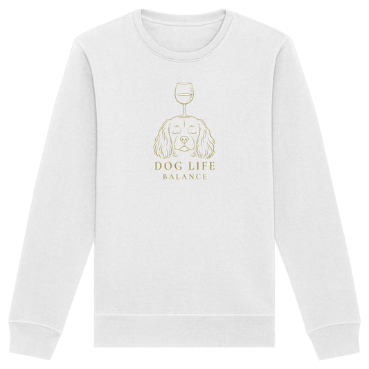 Dog Life Balance - Cavalier King Charles Spaniel - Organic Basic Unisex Sweatshirt