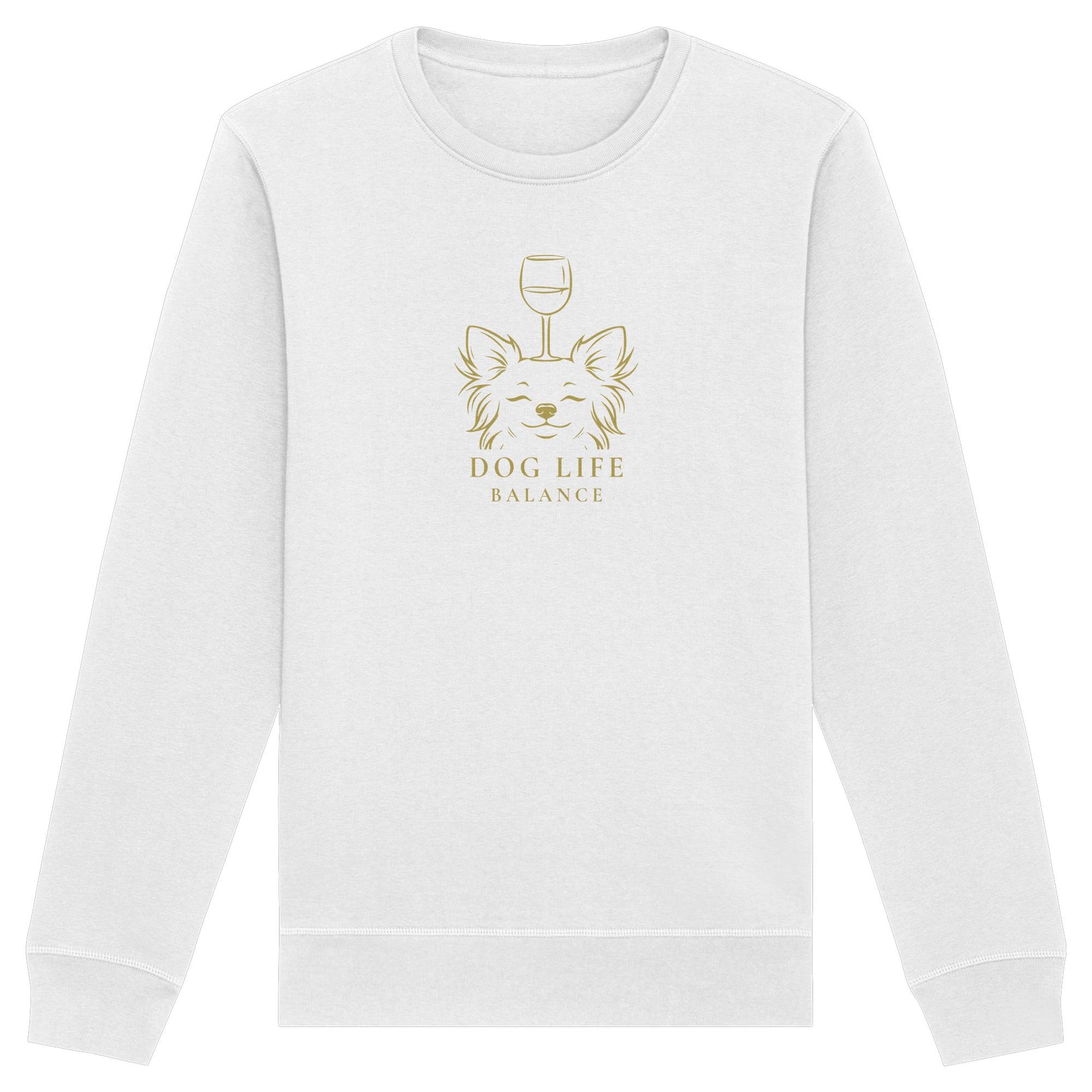 Dog Life Balance - Chihuahua (Langhaar) - Organic Basic Unisex Sweatshirt