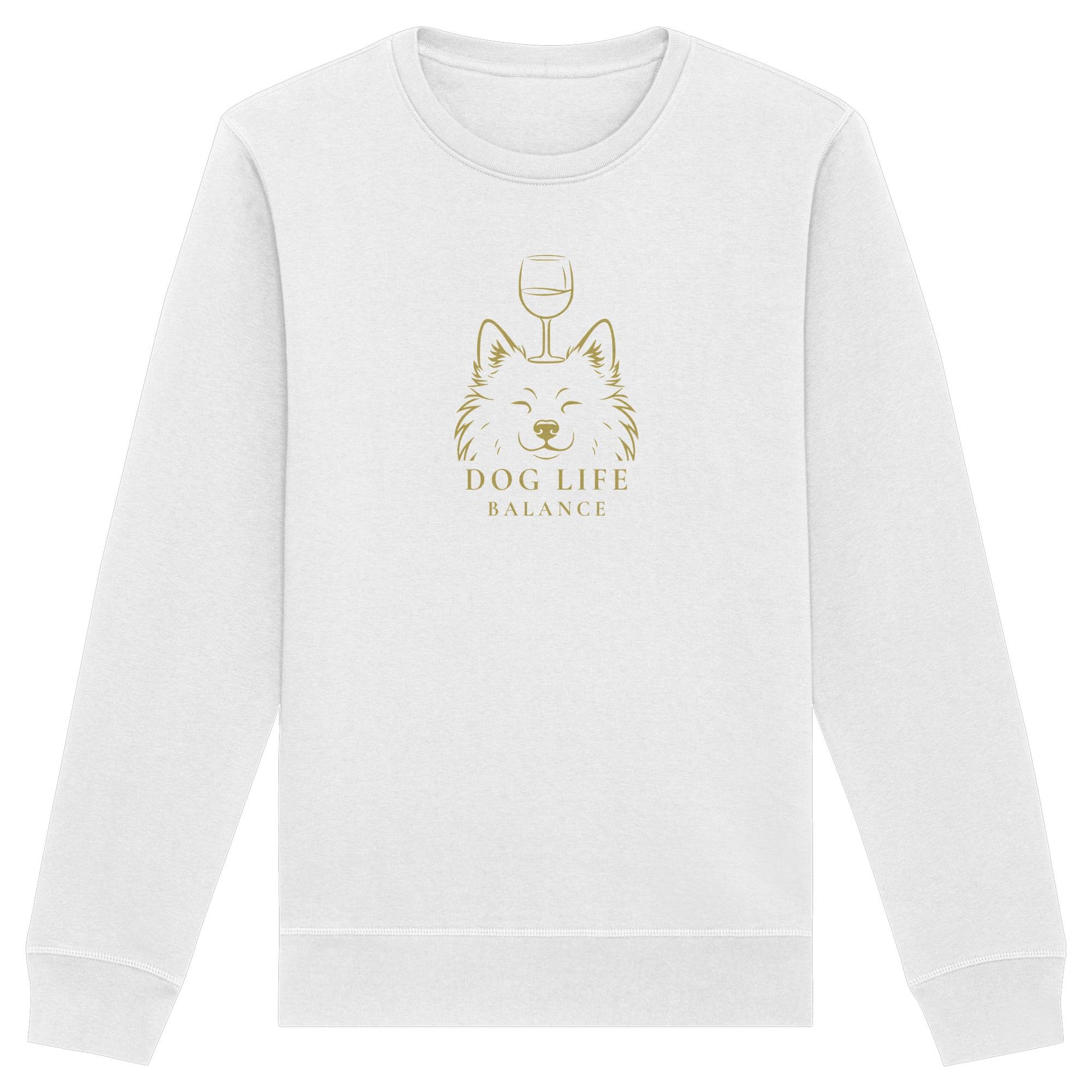 Dog Life Balance - Wolfsspitz - Organic Basic Unisex Sweatshirt