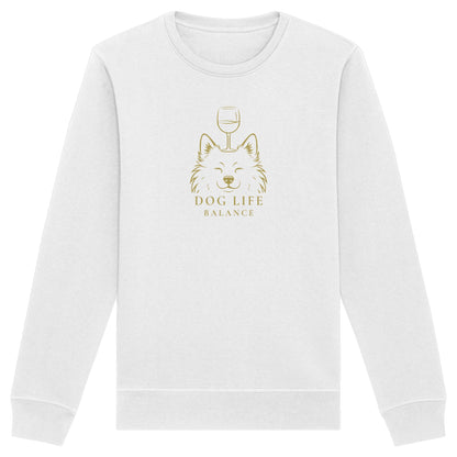 Dog Life Balance - Wolfsspitz - Organic Basic Unisex Sweatshirt