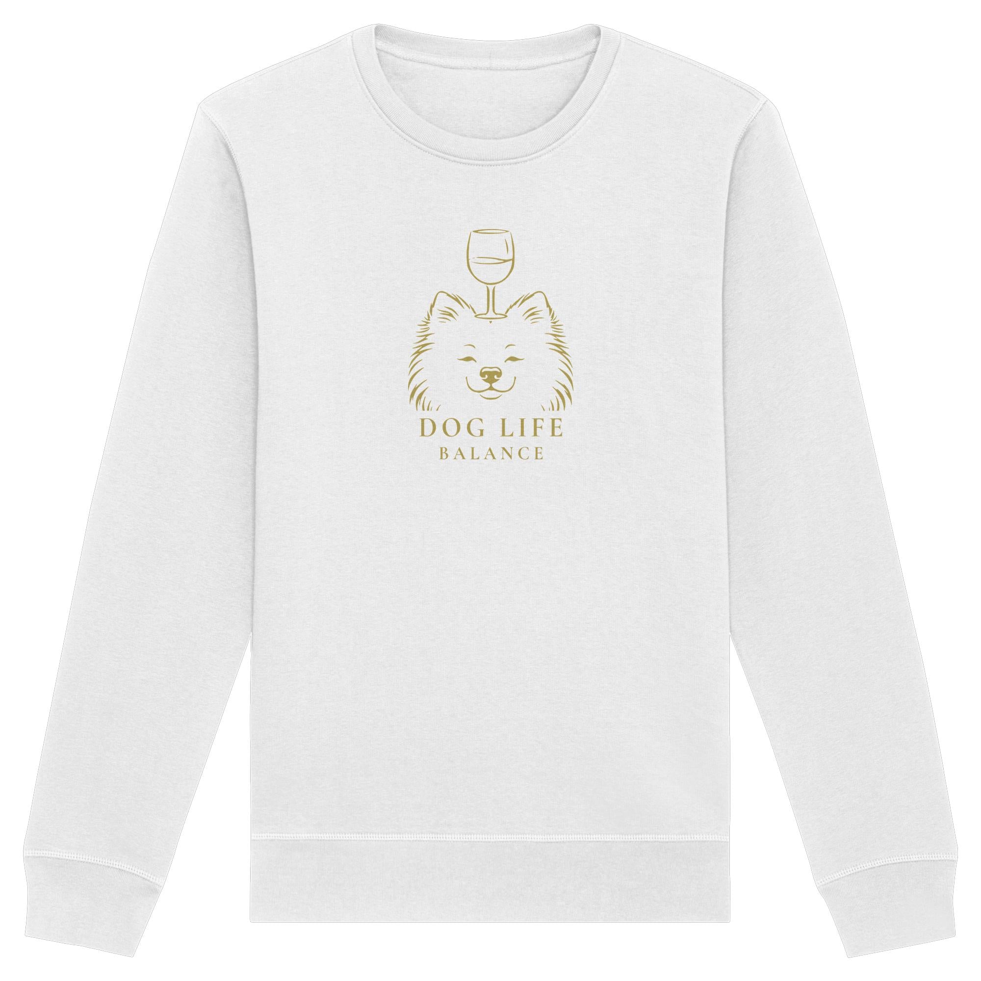 Dog Life Balance - Pomeranian - Organic Basic Unisex Sweatshirt