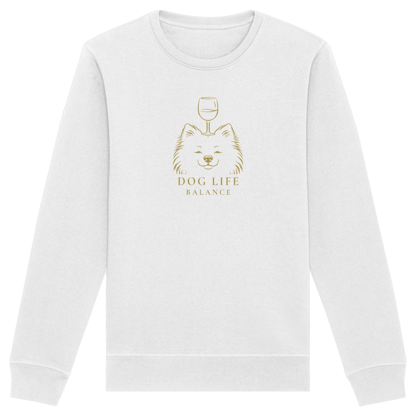 Dog Life Balance - Pomeranian - Organic Basic Unisex Sweatshirt