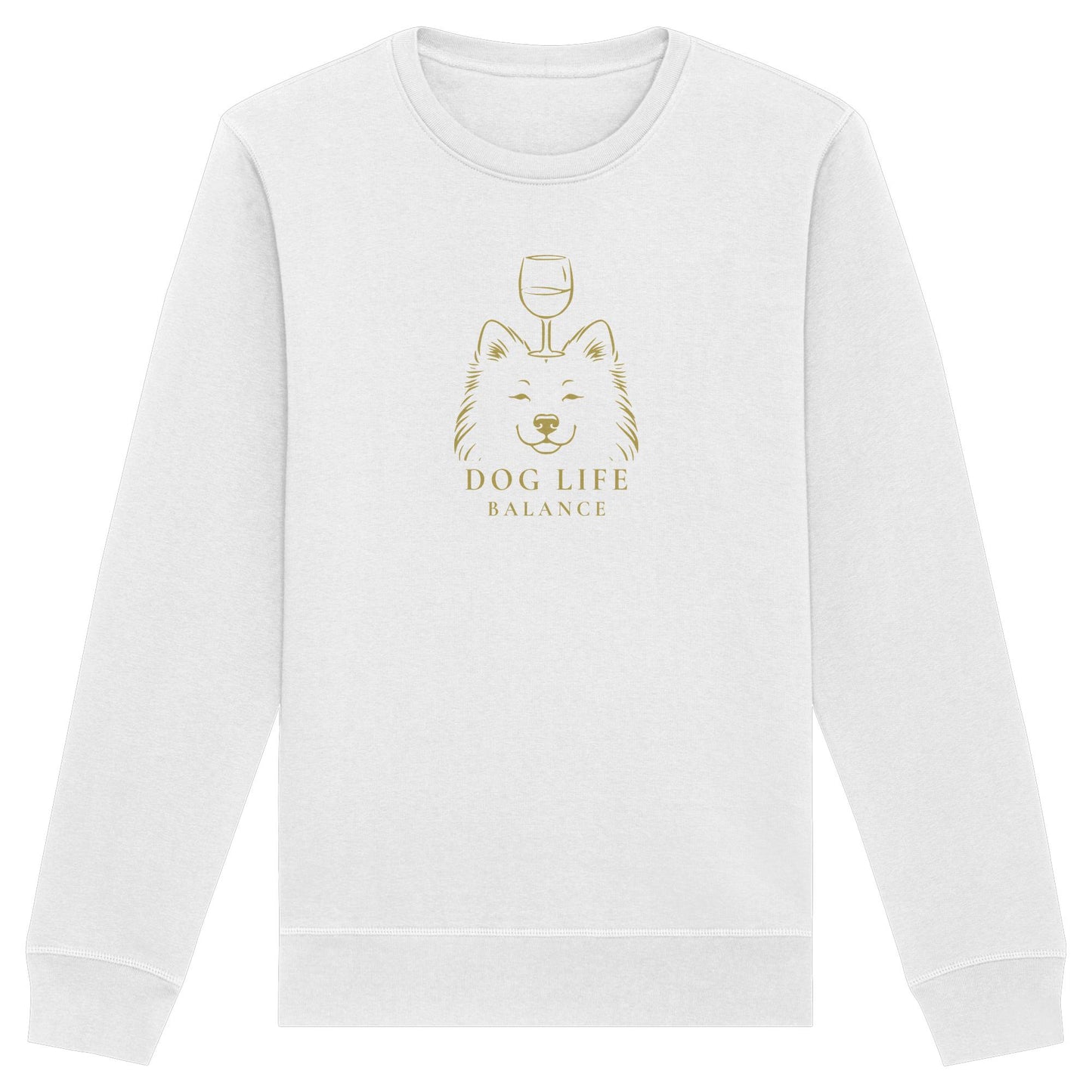 Dog Life Balance - Samojede - Organic Basic Unisex Sweatshirt