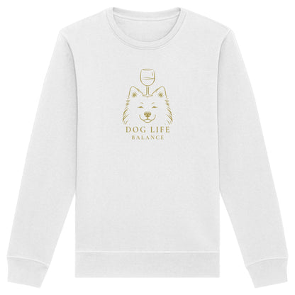 Dog Life Balance - Samojede - Organic Basic Unisex Sweatshirt