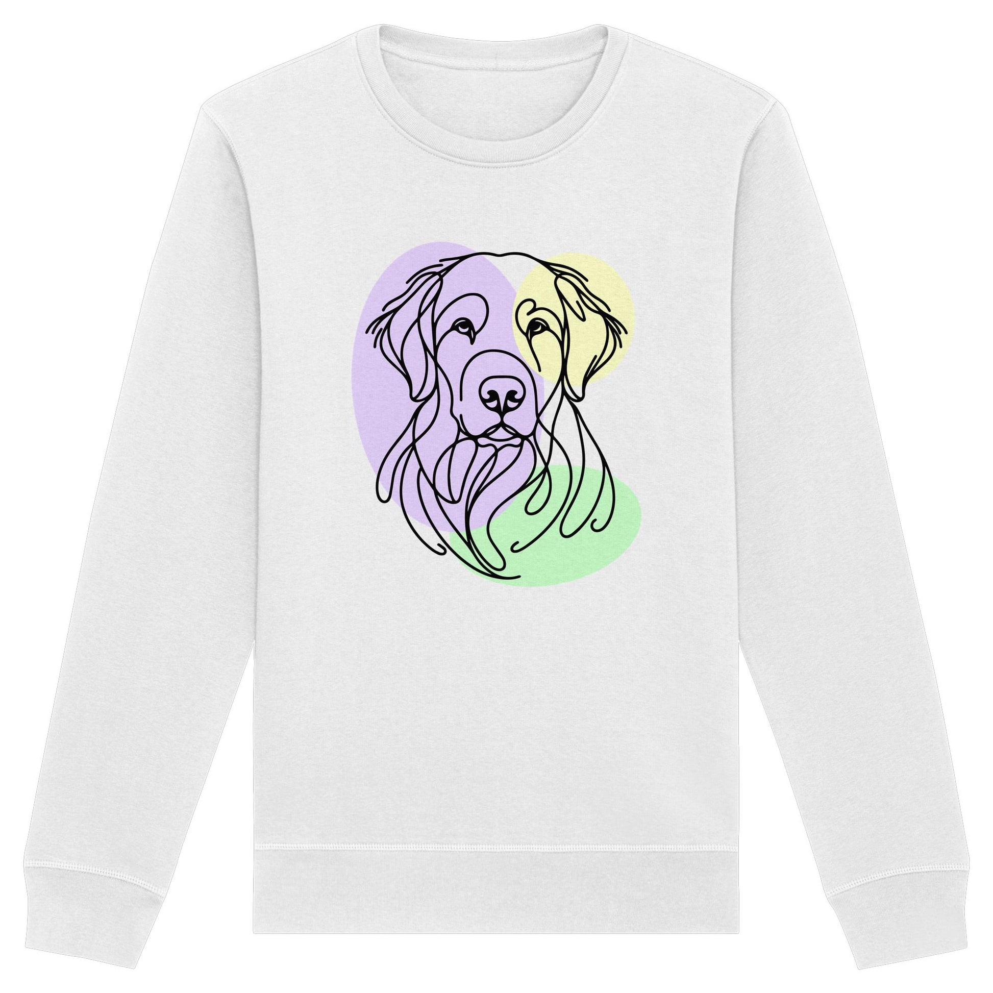 Line Art - Süßer Kuvasz - Organic Basic Unisex Sweatshirt