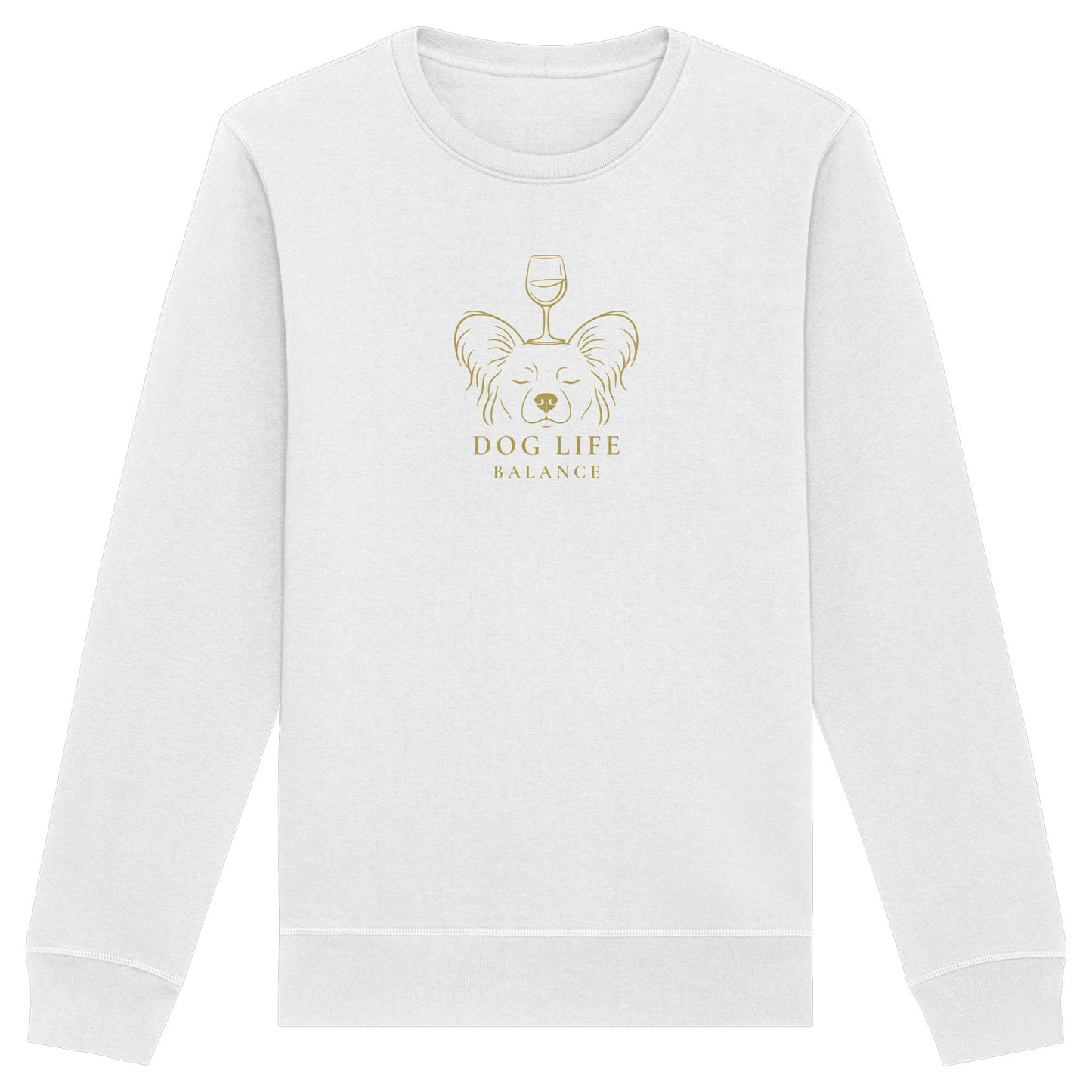 Dog Life Balance - Papillon - Organic Basic Unisex Sweatshirt