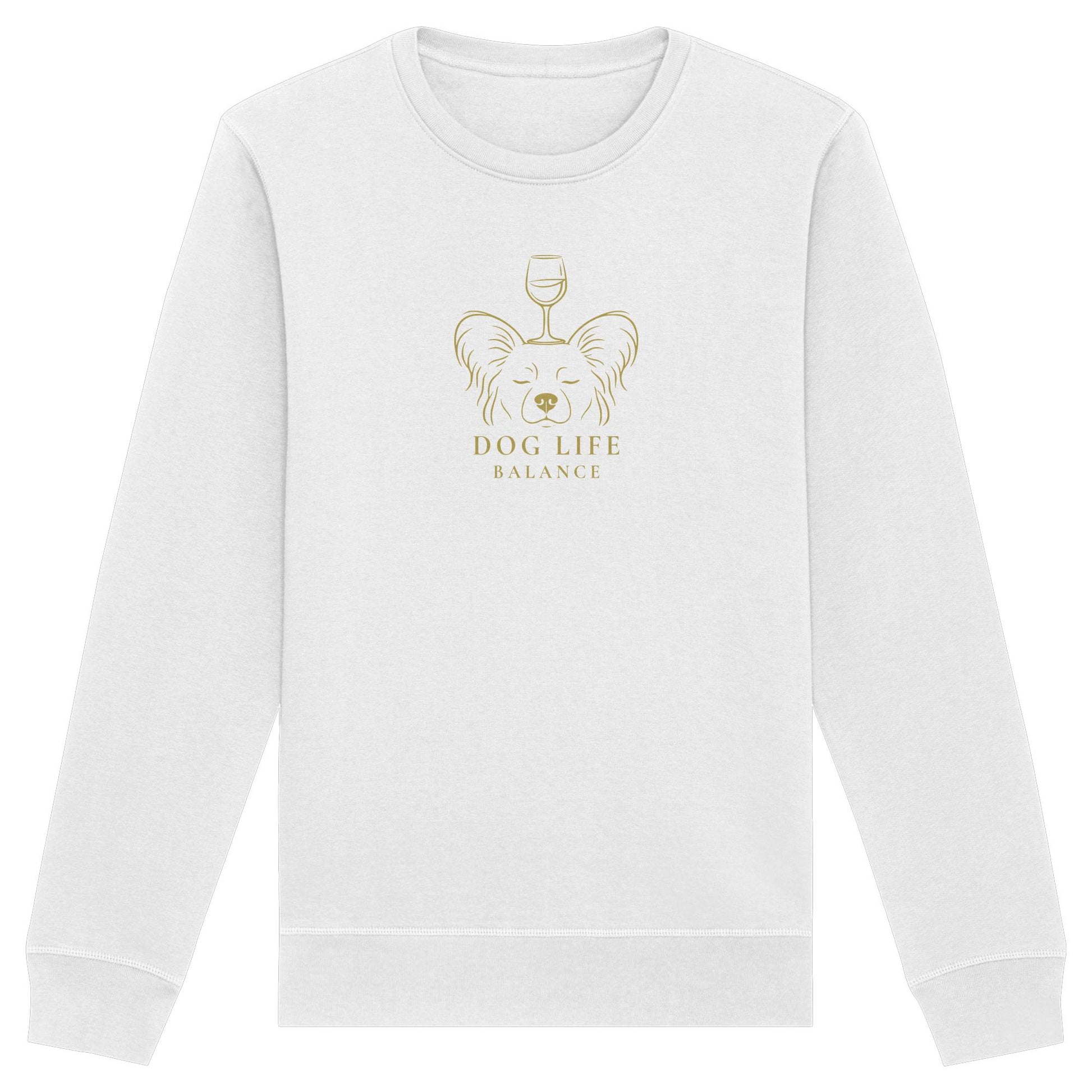 Dog Life Balance - Papillon - Organic Basic Unisex Sweatshirt