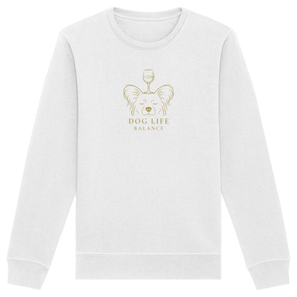 Dog Life Balance - Papillon - Organic Basic Unisex Sweatshirt