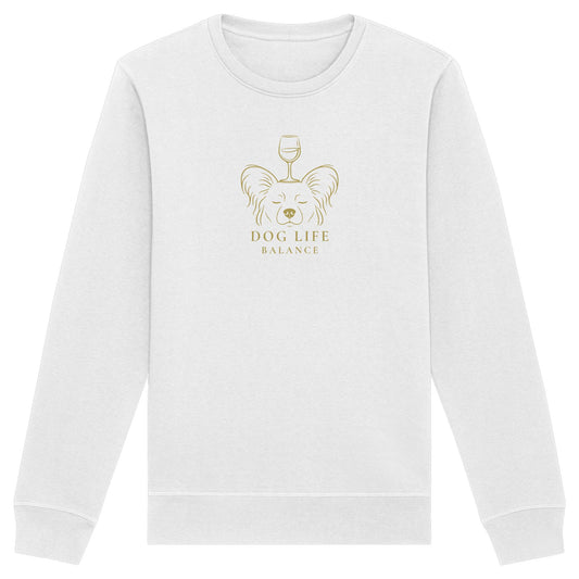 Dog Life Balance - Papillon - Organic Basic Unisex Sweatshirt