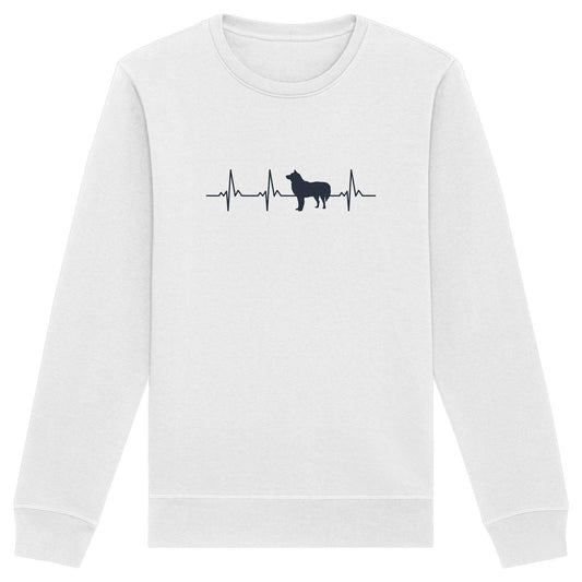 Herzschlag Husky - Organic Basic Unisex Sweatshirt
