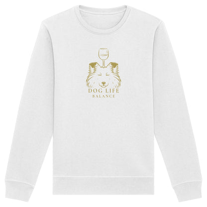Dog Life Balance - Shetland Sheepdog - Organic Basic Unisex Sweatshirt