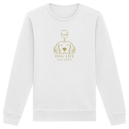 Dog Life Balance - English Setter - Organic Basic Unisex Sweatshirt